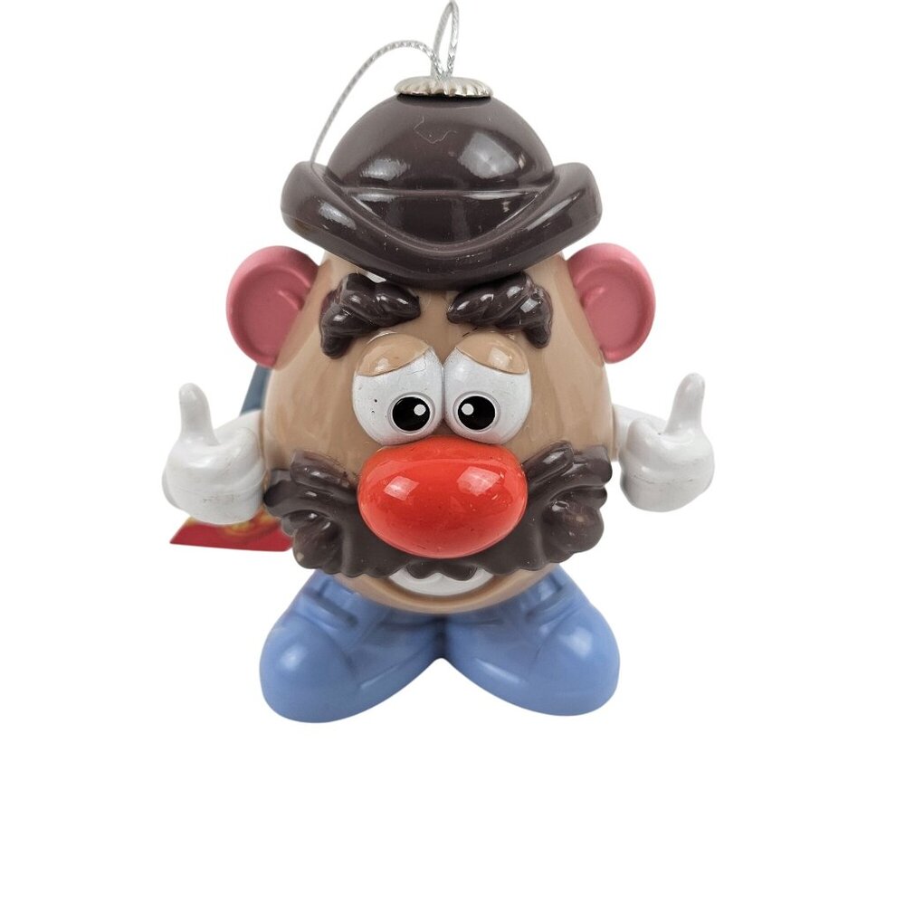 Mr Potato Head Eggo Rubiks Cube Christmas Ornament Set of 4 Retro Hanging Loops - Picture 4 of 11